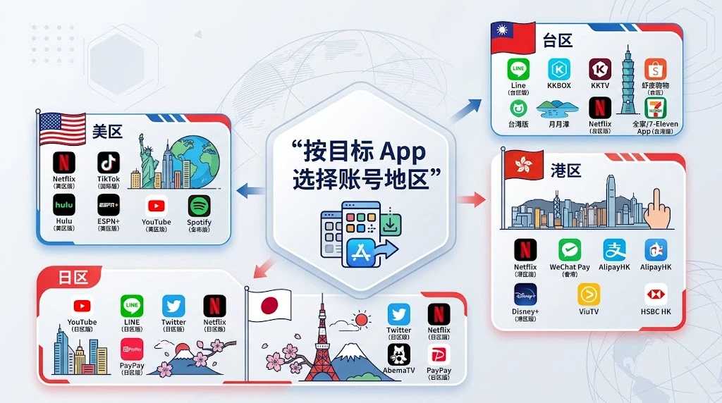 企业采购海外 Apple ID 地区选择注意事项。