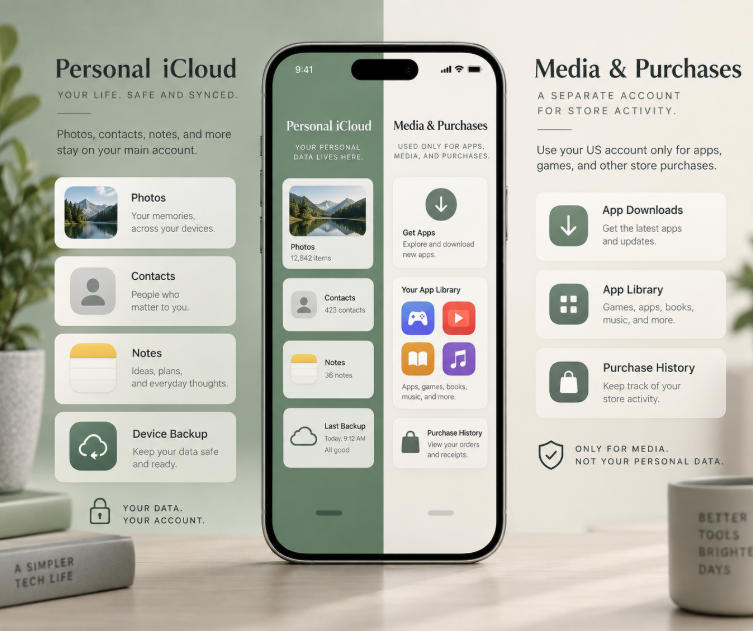 美区Apple ID用于媒体与购买项目下载美国App Store应用