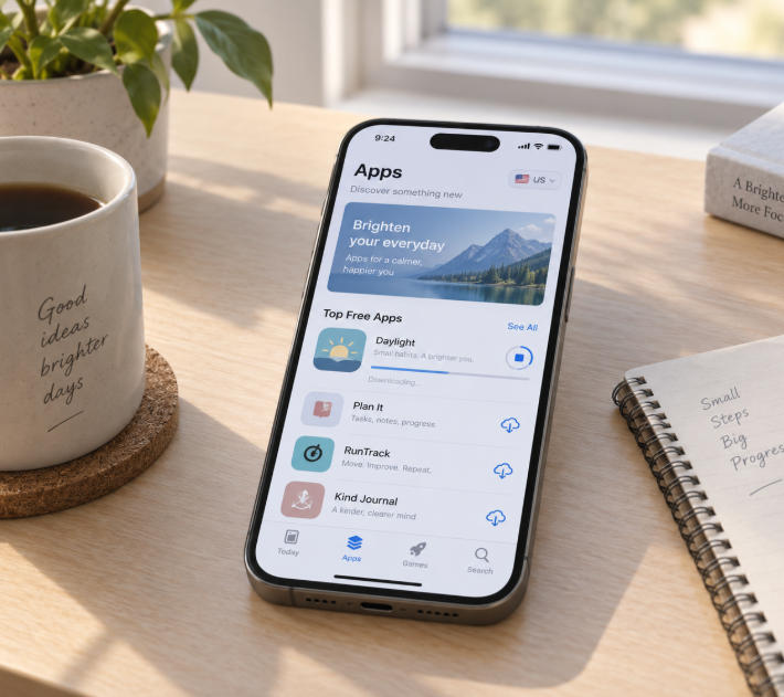 美区Apple ID首次消费前下载免费App确认App Store使用状态